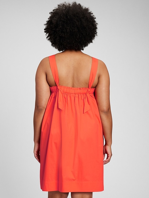 Tie-Back Babydoll Dress | Gap