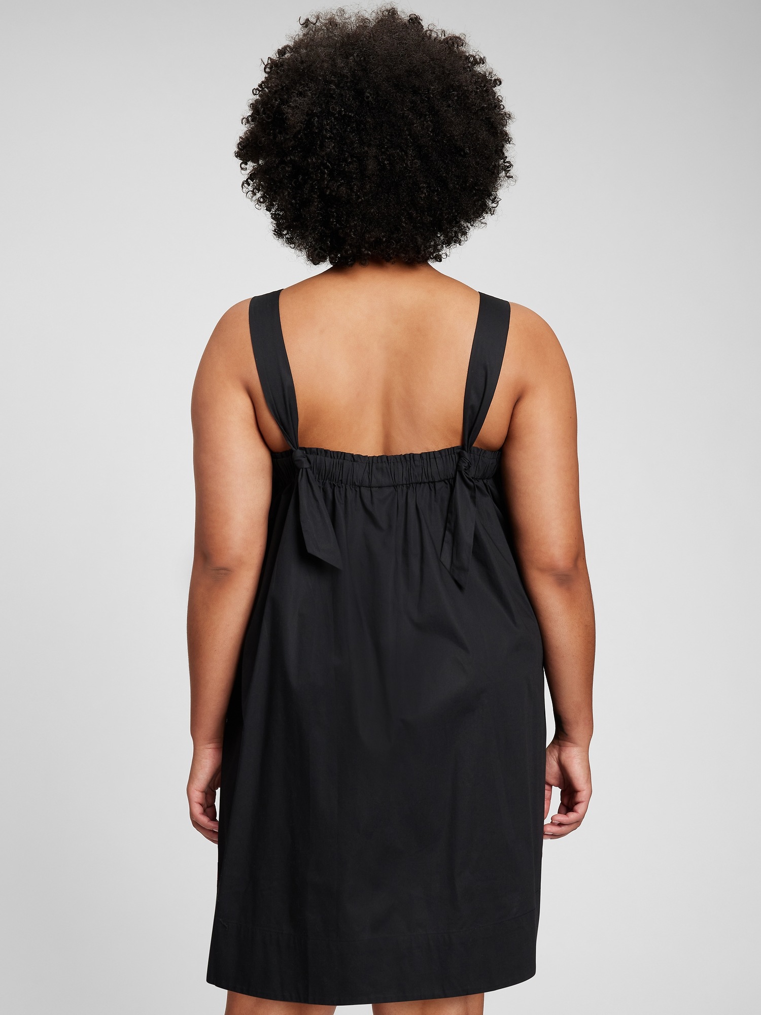 Tie-Back Babydoll Dress | Gap