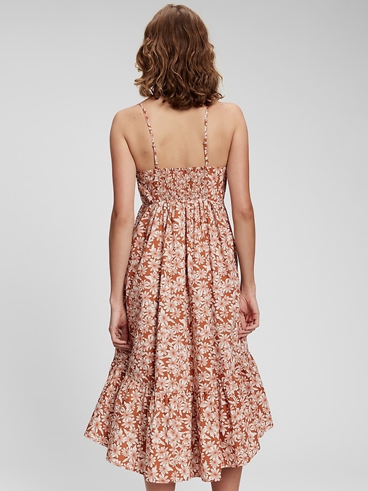 Image number 2 showing, Deep V-Neck Cami Midi Dress