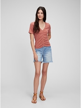 gap womens crew neck tee