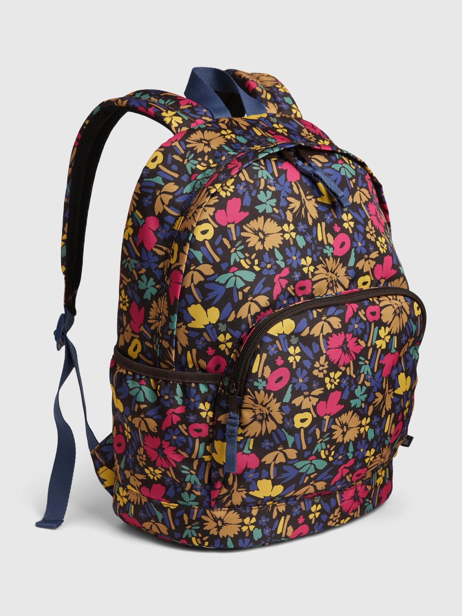 Kids Recycled Floral Senior Backpack | Gap