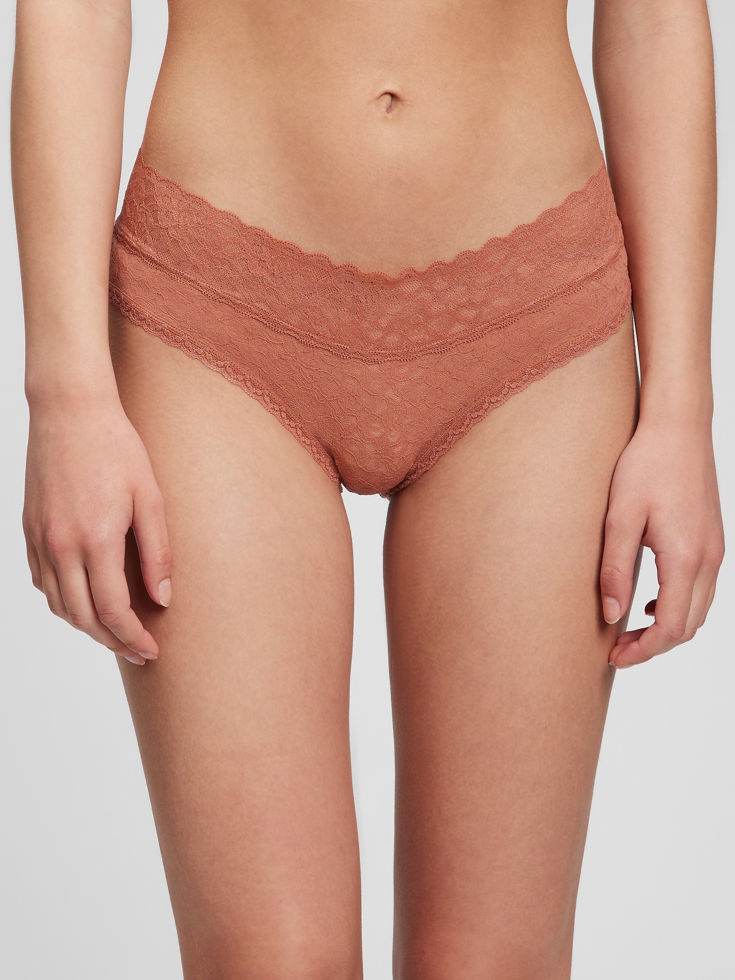 GAP womens Lace Cheeky Underwear, Cafe Au Lait, Large US at  Women's  Clothing store