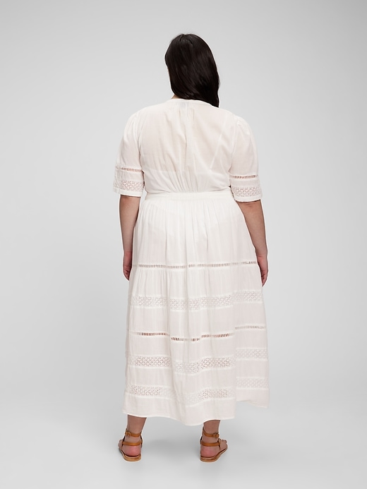Image number 5 showing, Lace Button-Front Midi Dress