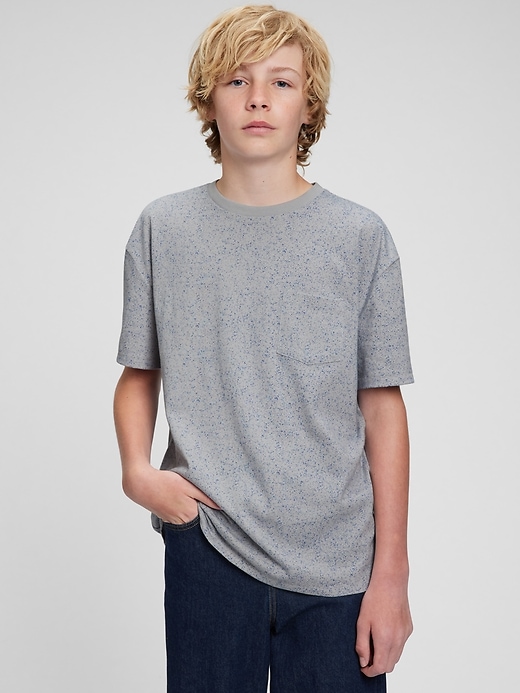 Teen 100% Organic Cotton Pocket T-Shirt | Gap