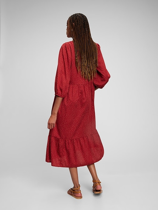 Image number 2 showing, Ruffle Hem Midi Dress