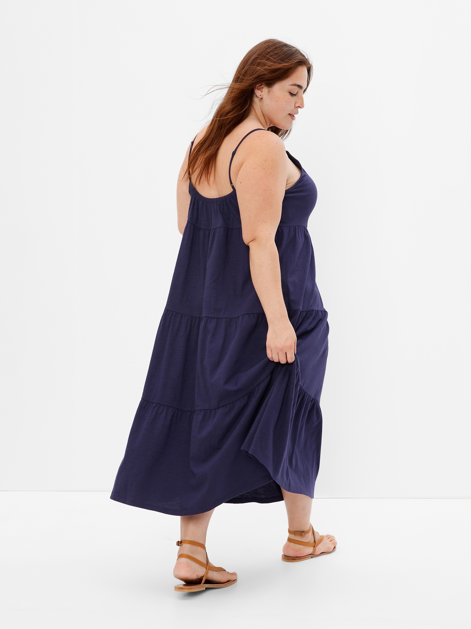 Halter Tiered Maxi Dress | Gap