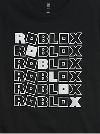 Roblox Youth Boys Roblox Black Shirt New S(6-7), XL(14-16)