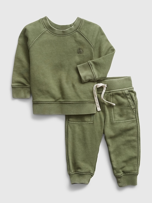 Baby Two-Piece Sweat Outfit Set | Gap