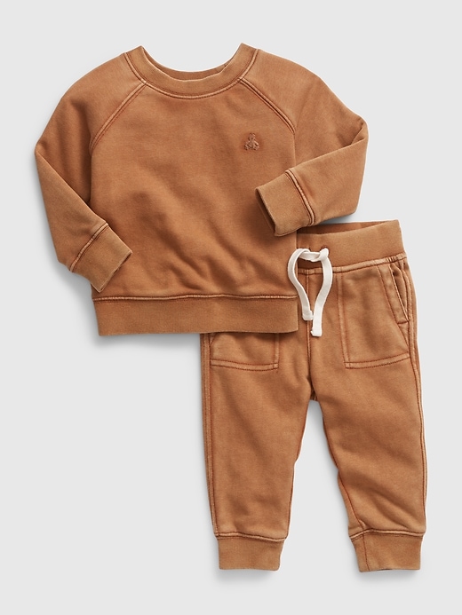 Baby Two-Piece Sweat Outfit Set | Gap