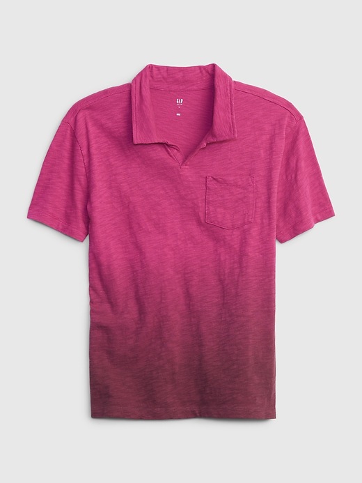 View large product image 1 of 1. Kids 100% Organic Cotton Polo Shirt
