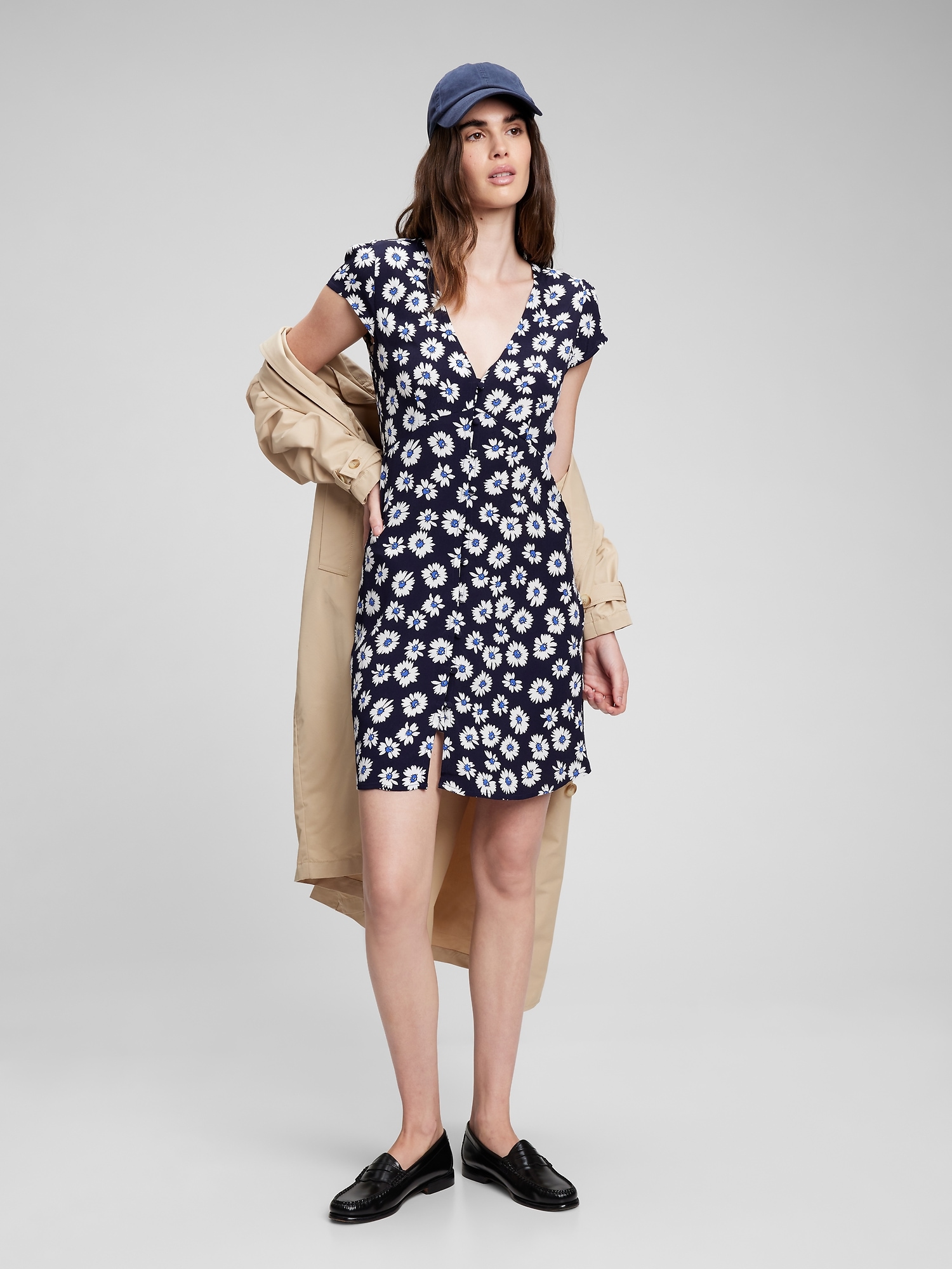 gap cap sleeve dress