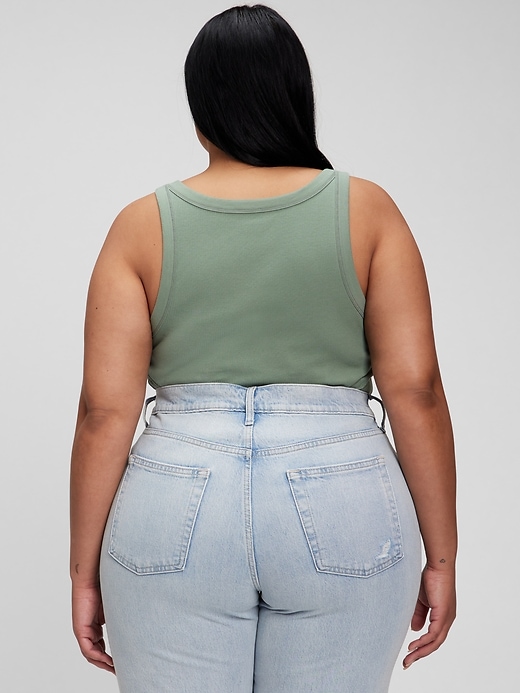 Shop Girl LTHTRGRB08 PROJECT GAP Cropped Rib Tank Top - 90 AED in