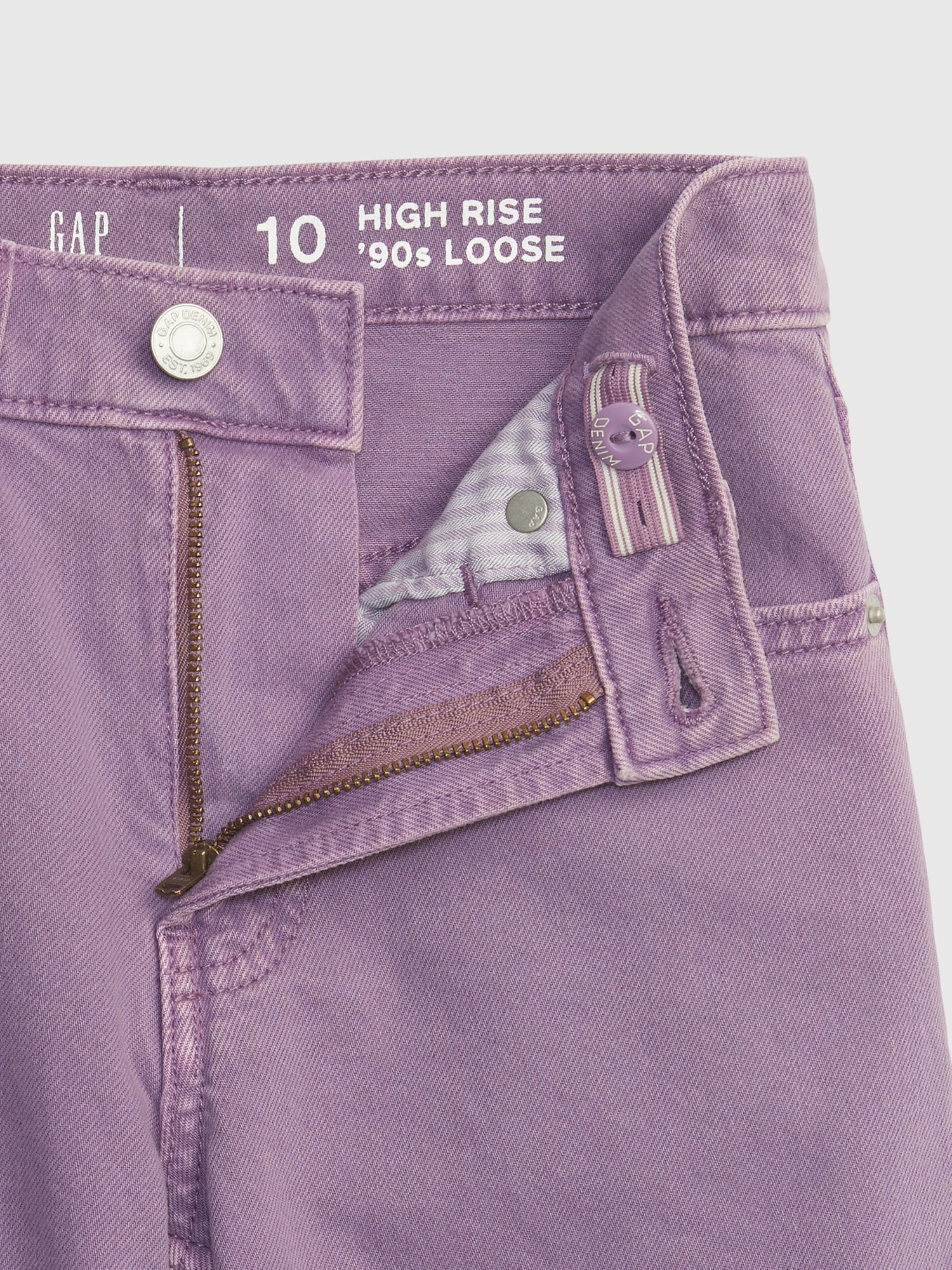 Kids High Rise '90s Loose Jeans with Washwell | Gap