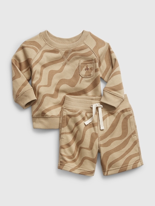 View large product image 1 of 1. Baby 2-Piece Sweatsuit Set