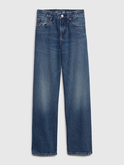 Kids 100% Organic Cotton '90s Loose Jeans with Washwell | Gap