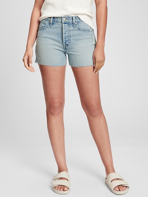 gap denim shorts for women