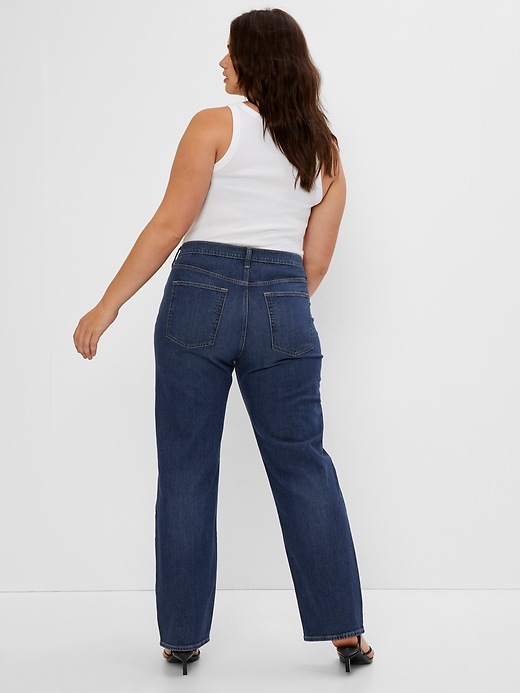 Mid Rise Organic Cotton '90s Loose Jeans with Washwell | Gap