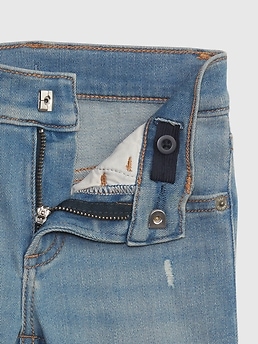 Gap Pantalón Toddler Jeans ajustados y elásticos sin cordones - Washed –  Line Up Shop