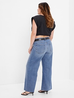 Low Rise Super Stride Jeans with Washwell