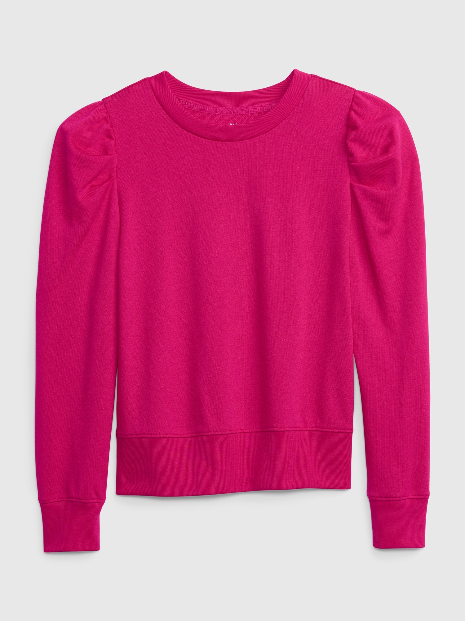 Gap puff sleeve discount sweatshirt