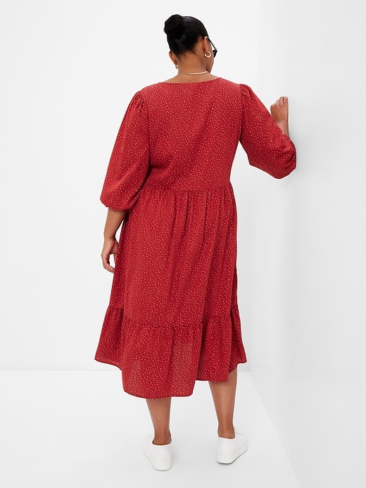 Image number 5 showing, Ruffle Hem Midi Dress