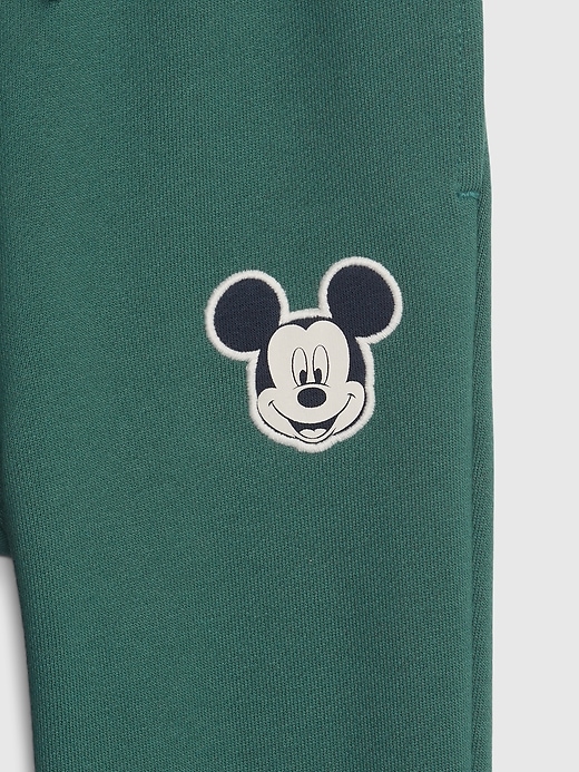 Image number 3 showing, babyGap &#124 Disney Organic Cotton Mickey Mouse Fleece Joggers