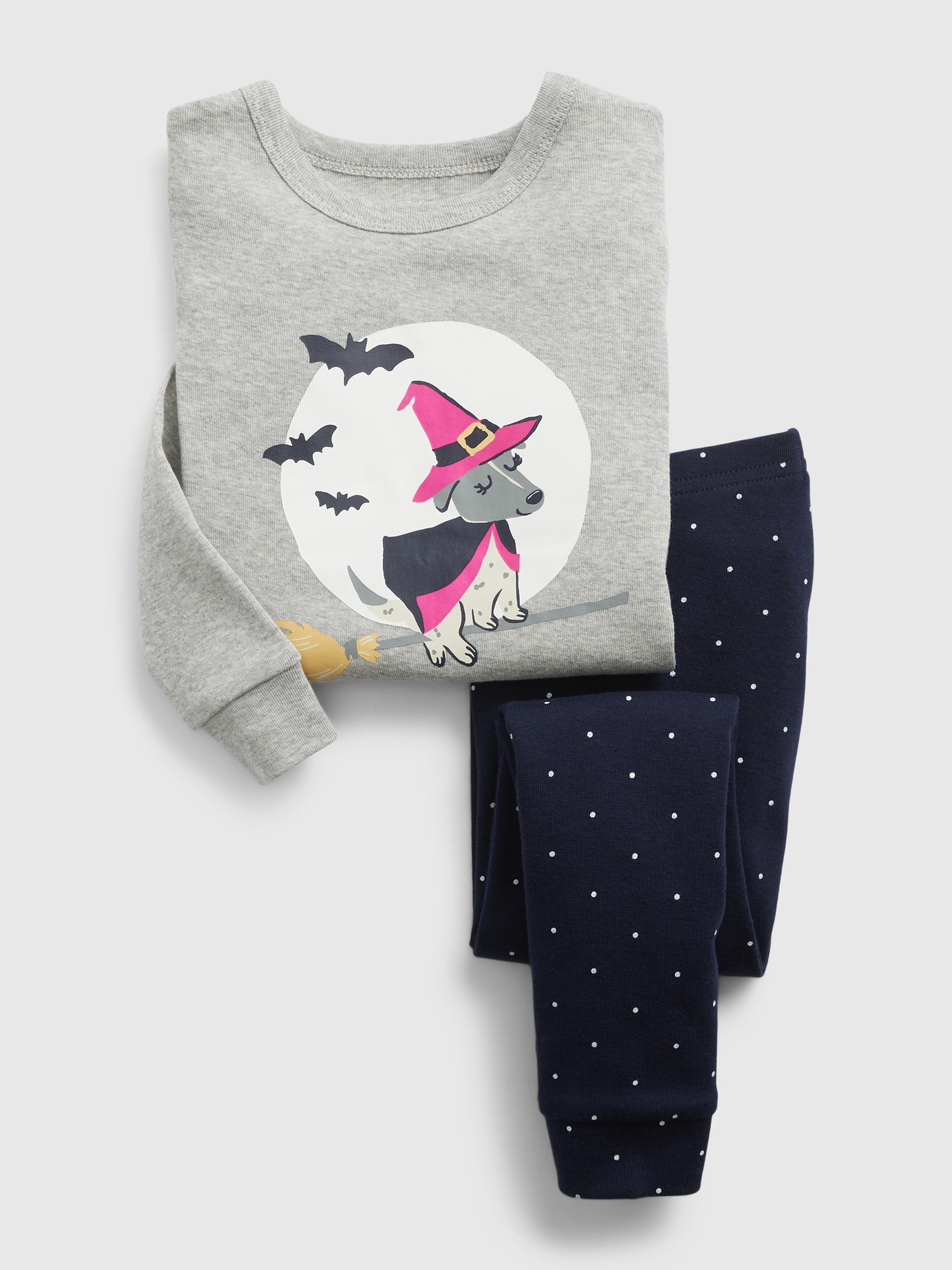 babyGap Organic Cotton Halloween Dog PJ Set