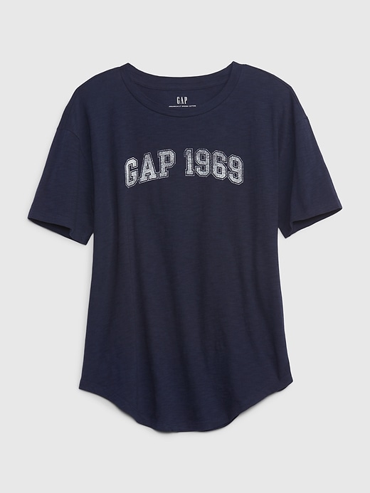 Image number 6 showing, 100% Organic Cotton Gap 1969 Logo T-Shirt