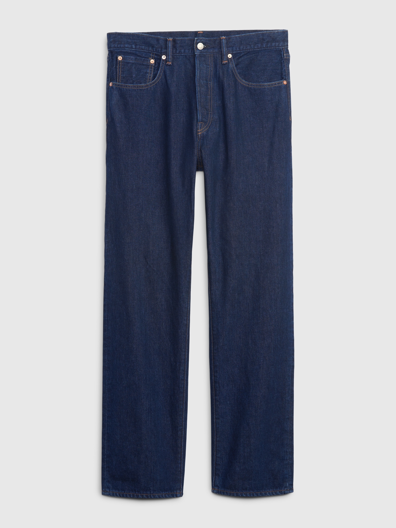 Vintage 90s Gap Denim Jeans 31x28 Med Wash Relaxed Fit Tapered Leg 5 Pocket  -  Israel
