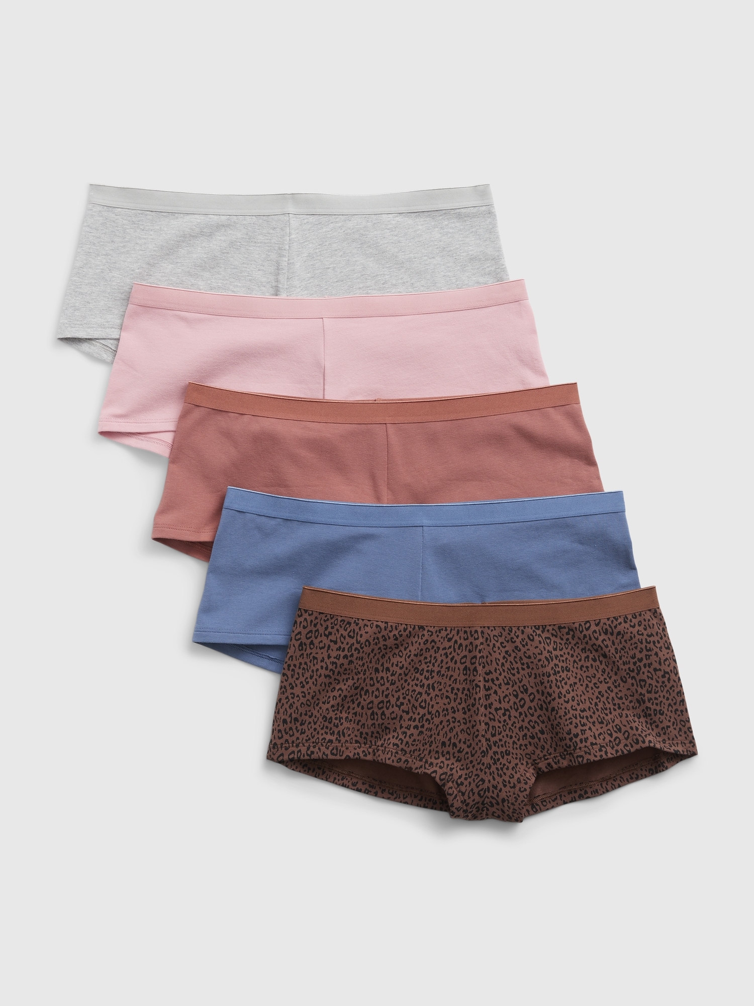 Stretch Cotton Shorty (5-Pack)