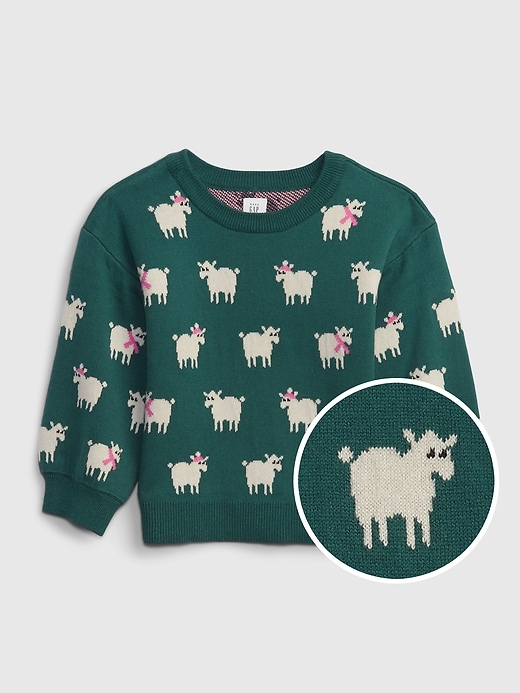 Image number 6 showing, Toddler Printed Sweater