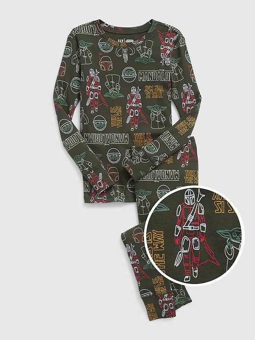 Image number 1 showing, GapKids &#124 Star Wars&#153 Organic Cotton Graphic PJ Set