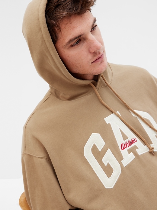 Image number 3 showing, Organic Cotton Archive Gap Arch Logo Hoodie