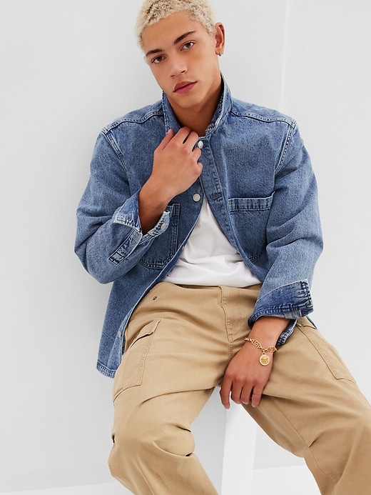 Denim overshirt with 30% discount! | ONLY & SONS®