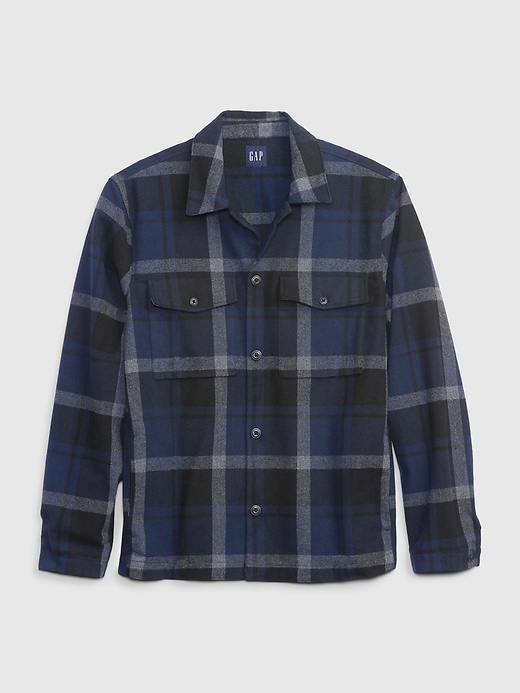 Image number 5 showing, Plaid Overshirt