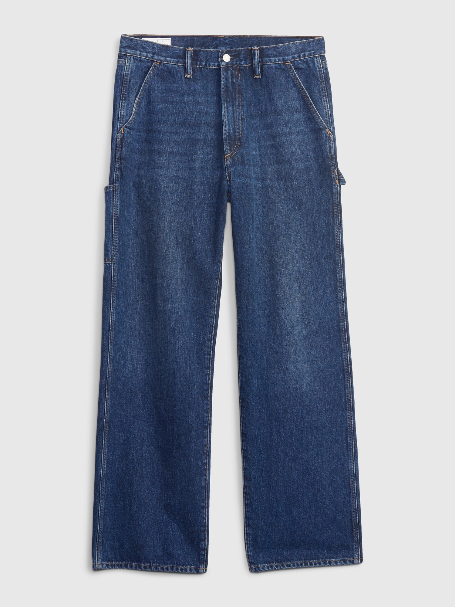 Vintage 1990s Carhartt Denim Jeans Size 34 X 34 / 90s Carpenter