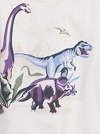 View large product image 3 of 3. Toddler Dinosaur Graphic T-Shirt