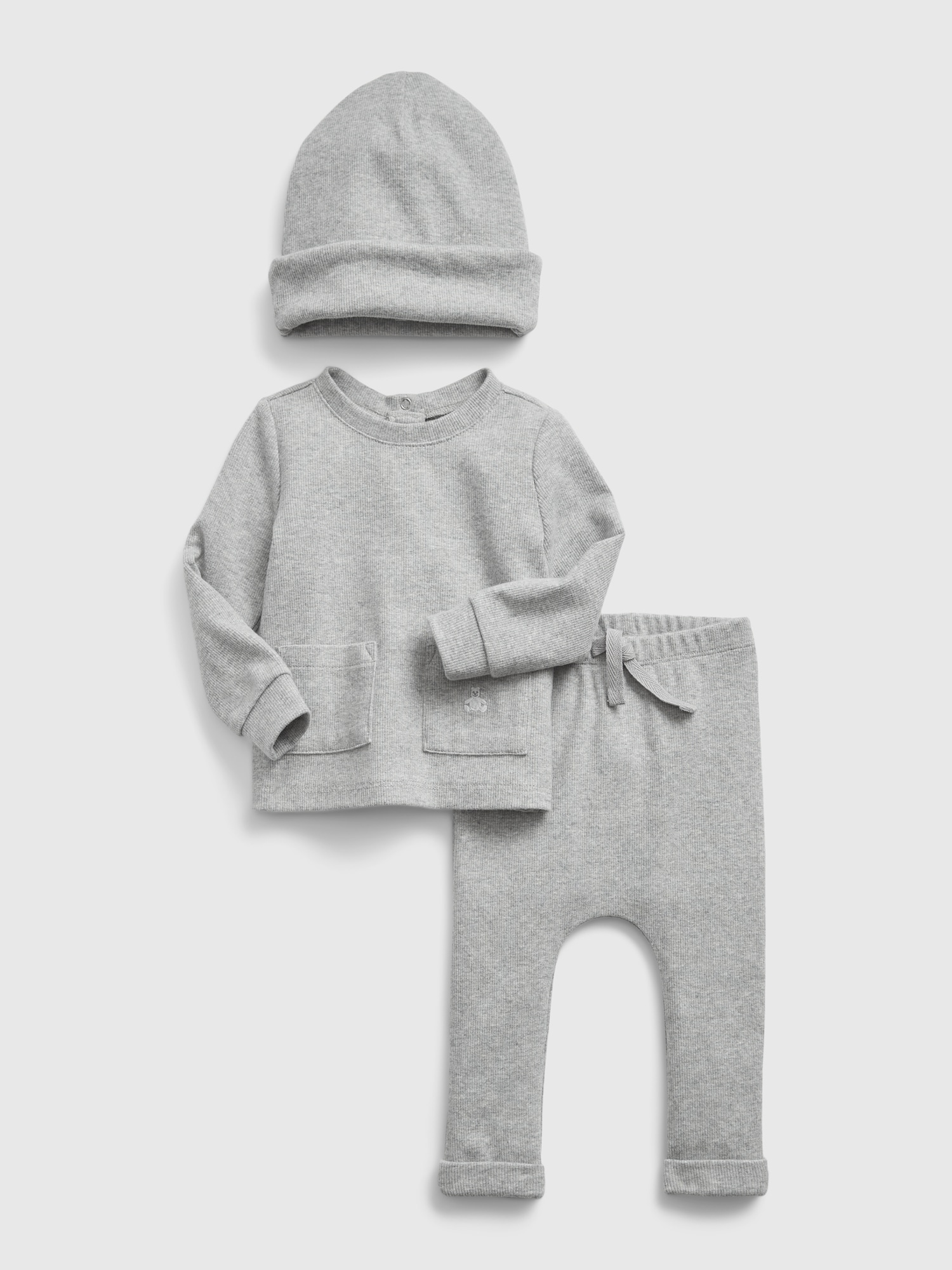 Baby Rib 3-Piece Outfit Set | Gap