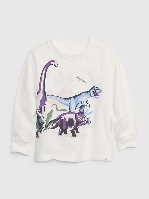 View large product image 1 of 3. Toddler Dinosaur Graphic T-Shirt