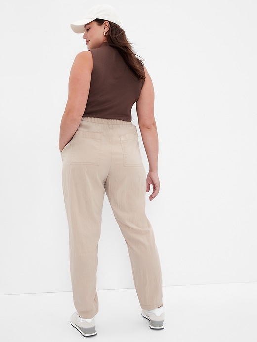 Image number 5 showing, TENCEL&#153 Lyocell High Rise Pull-On Pants with Washwell