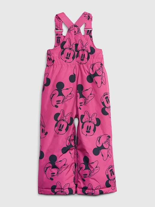 Image number 2 showing, babyGap &#124 Disney Minnie Mouse Snow Bib Overalls