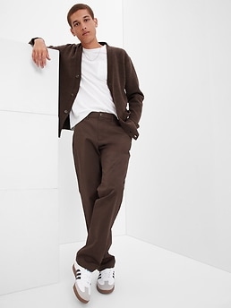 gap mens linen pants