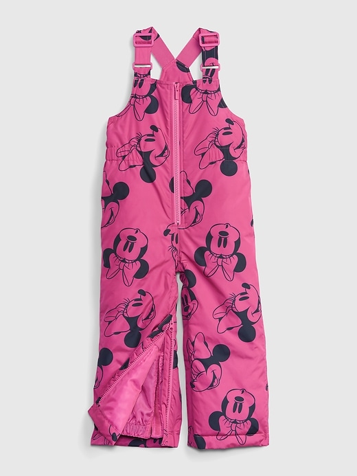 Image number 1 showing, babyGap &#124 Disney Minnie Mouse Snow Bib Overalls