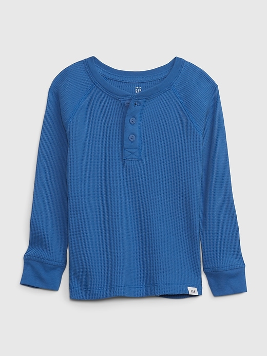 Image number 1 showing, Toddler Waffle Henley T-Shirt