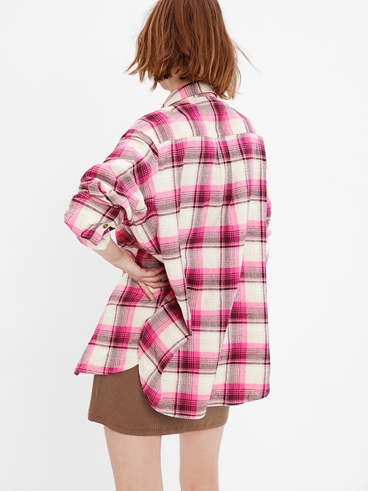 Image number 2 showing, Flannel Big Shirt