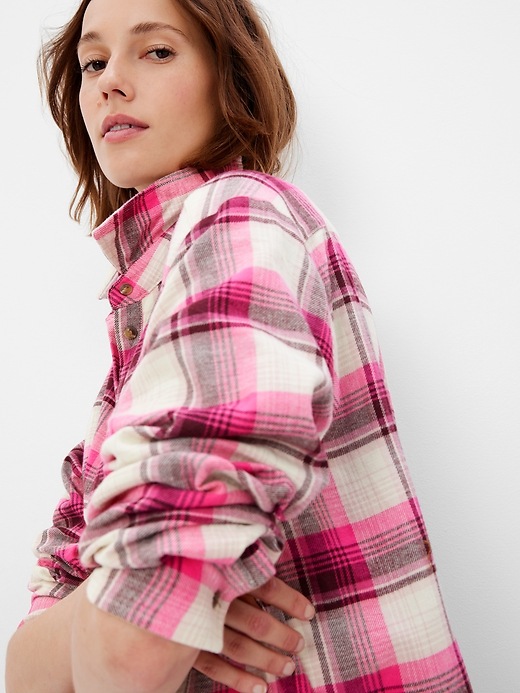 Image number 3 showing, Flannel Big Shirt