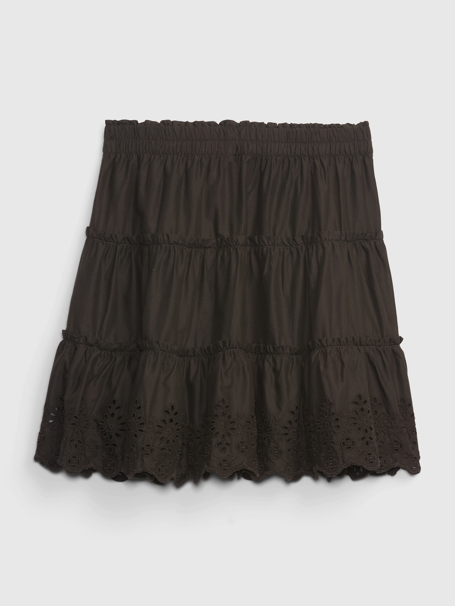 Teen 100% Organic Cotton Eyelet Skirt | Gap