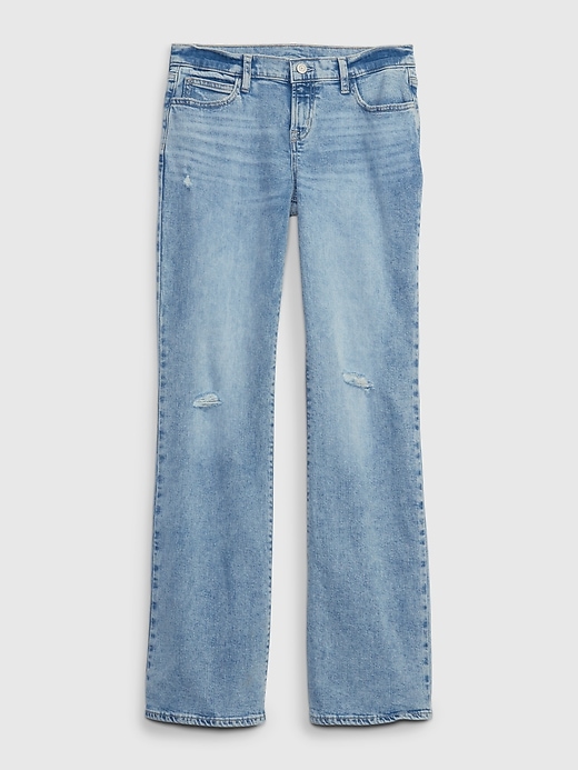 View large product image 2 of 6. Teen Low Rise Vintage Bootcut Jeans