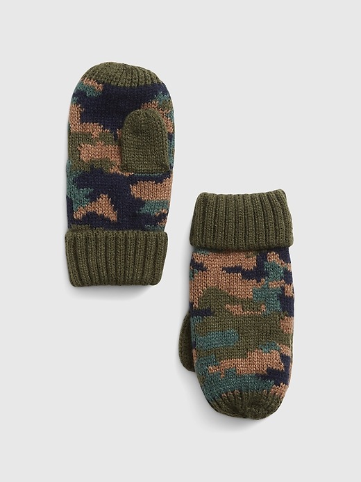 View large product image 1 of 1. Toddler Camo Mittens