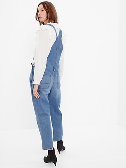 Gap denim deals overalls